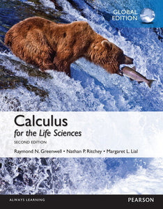 Calculus for the Life Sciences, 2nd Global Edition, E-learning with e-book, MyLabMath
