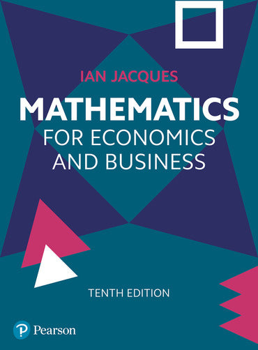 Mathematics for Economics and Business, 10th edition, E-learning with e-book, MyLabMath