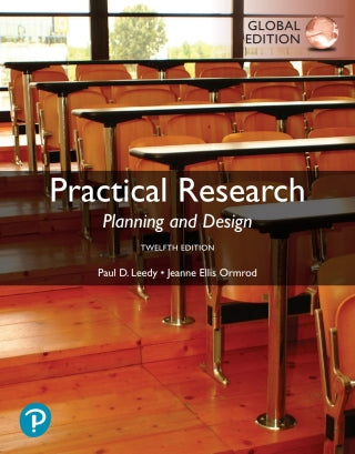 Practical Research: Planning and Design, 12th Global Edition, e-book