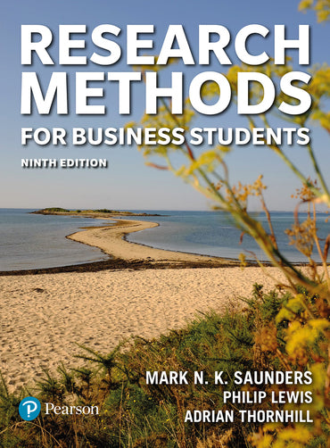 Research Methods for Business Students, 9th edition e-book