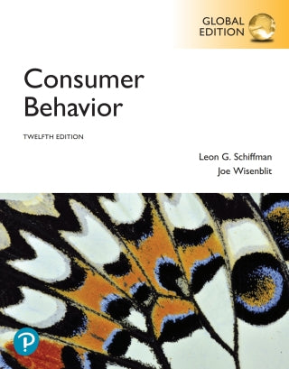 Consumer Behavior, 12th Global Edition, e-book