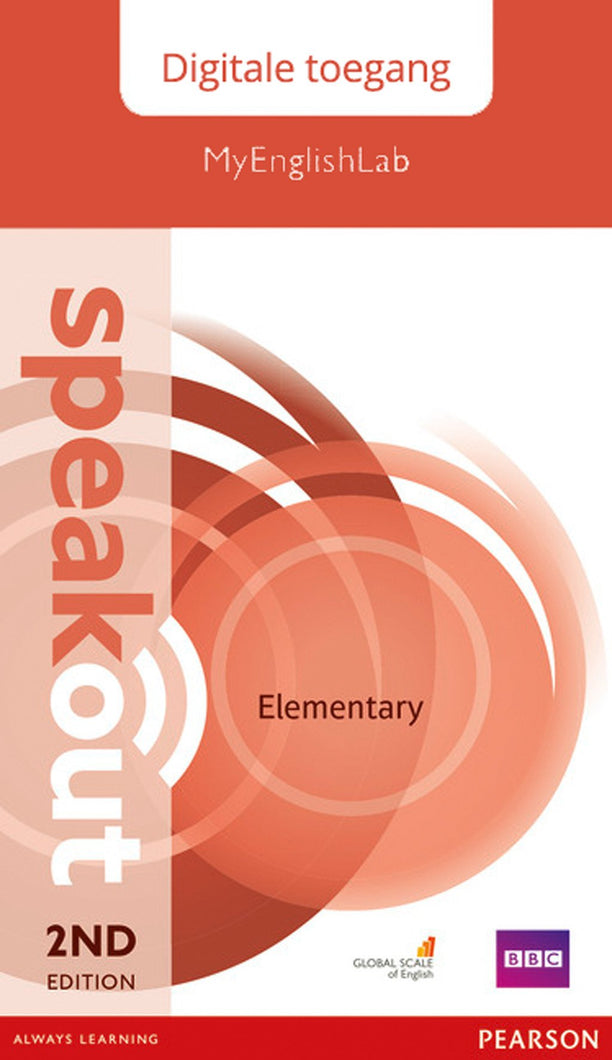 Speakout 2e Elementary MyEnglishLab 