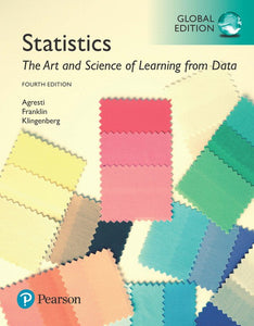 Statistics: The Art and Science of Learning from Data. 4th Global Edition E-Learning with e-book, MyLabStatistics