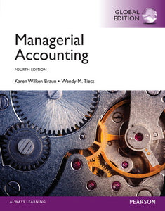 Managerial Accounting, 4th Global Edition,  e-book