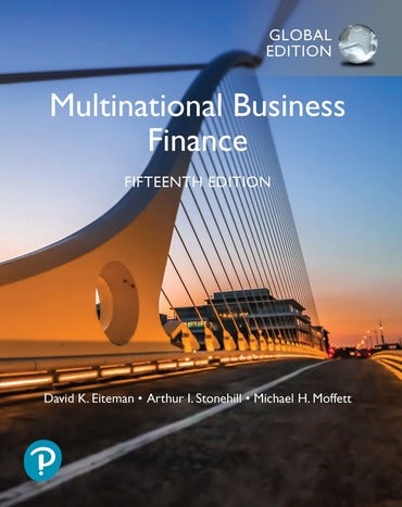 Multinational Business Finance, 15th Global Edition, E-Learning with e-book, MyLab Finance