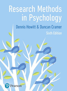 Research Methods in Psychology, 6th edition e-book