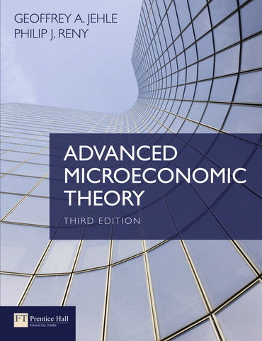 Advanced Microeconomic Theory, 3rd edition e-book