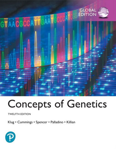 Concepts of Genetics, 12th Global Edition, E-learning with e-book, Modified MasteringGenetics