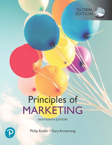 Principles of Marketing, 18th Global Edition, E-learning with e-book, MyLabMarketing