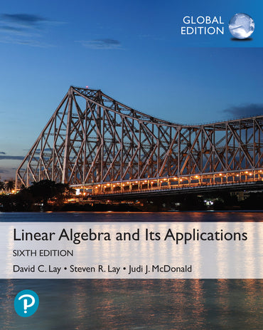 Linear Algebra and Its Applications, 6th Global Edition, e-book