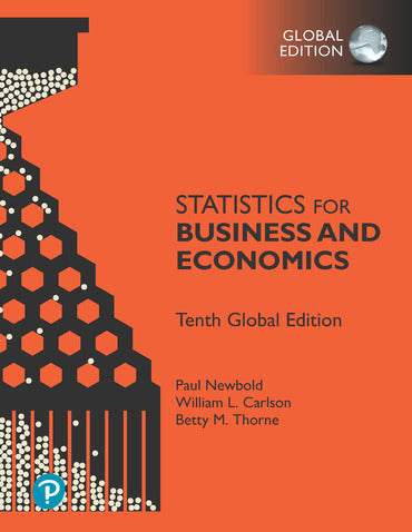 Statistics for Business and Economics, 10th Global Edition, E