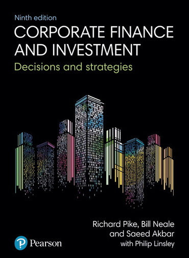 Corporate Finance and Investment: Decisions and Strategies, 9th edition e-book