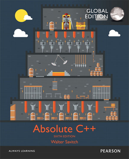 Absolute C++, Global Edition, 6th Edition, E-learning with e-book, MyProgrammingLab