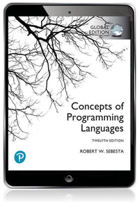 Concepts of Programming Languages, 12th Global Edition, e-book