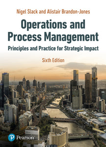 Operations and Process Management, 6th edition e-book