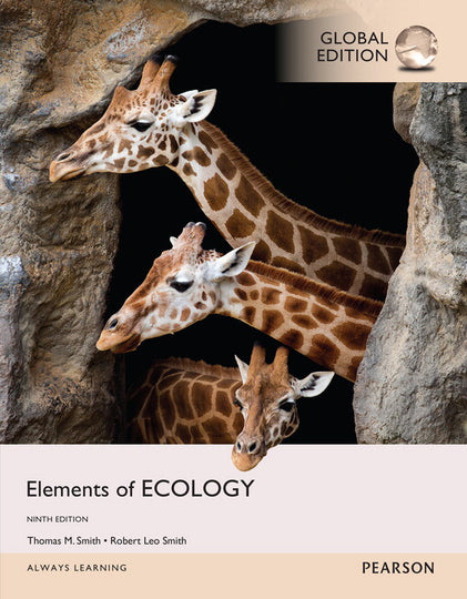 Elements of Ecology, 9th Global Edition,  E-Learning with e-book MasteringBiology