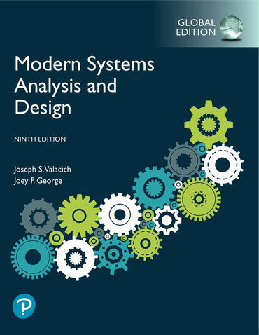 Modern Systems Analysis and Design, 9th Global Edition, e-book