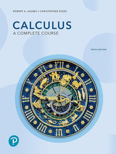 Calculus: A complete Course, 10th edition E-Learning with e-book, MyLabMath